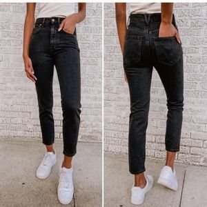 NWT Free People Stovepipe Jean / Black Out